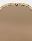 Bamboo Wood Framed Wall Mirror - From Where -