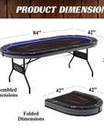 Barrington Billiards Company Poker Table - From Where -