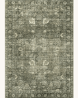 Bayberry Spill Proof Vintage Washable Rug - From Where Finds -