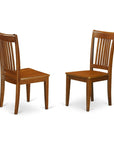 https://www.walmart.com/ip/East-West-Furniture-Avon-5-piece-Wood-Table-and-Dining-Chairs-in-Saddle-Brown/460857123