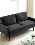 3 Seater Sofa Couch with Wood Legs