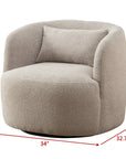 https://www.walmart.com/ip/34-Wide-Boucle-Swivel-Barrel-Chair-Assembly-Round-Upholstered-Armchair-Accent-Chair-Single-Sofa-Chair-Toss-Pillow-Living-Room-Bedroom-Taupe/5927813737