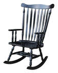Colonial Rocking Chair - Antique Black
