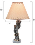 Bears in a Tree Table Lamp - From Where -