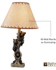Bears in a Tree Table Lamp - From Where -