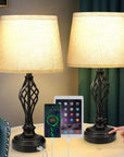 Bedside Lamp with Charging Port - From Where -