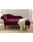 https://www.walmart.com/ip/Samuel-Tufted-Roll-Arm-Chaise-Lounge-Burgundy/50083089