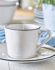 Beja Tea Cup and Saucer (Set of 6) - From Where Finds -