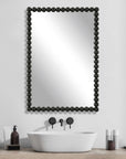 Belle Beaded Vanity Mirror - From Where -