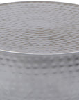 Benjara Industrial Iron Stool - From Where -