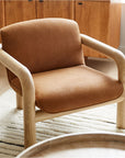 Benson Leather Chair - From Where Finds -