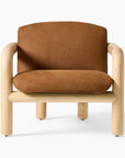 Benson Leather Chair - From Where -