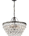 Beverly 6 - Light Dimmable Tiered Chandelier - From Where -
