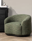 Beverly Upholstered Swivel Chair - From Where Finds -