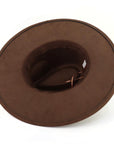 Big Wide Brim Fedora Hat - From Where -