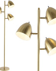 Billy 3 - Light Modern Iron Floor Lamp - From Where -