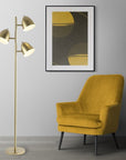 Billy 3 - Light Modern Iron Floor Lamp - From Where -
