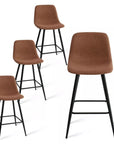 Bingo 26" Counter Height Stool (Set of 4) - From Where -