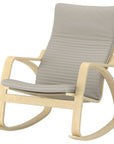 Birch Veneer Rocking Chair - From Where -