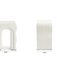 Bixby Outdoor Concrete Side Table - From Where Finds -
