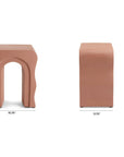Bixby Outdoor Concrete Side Table - From Where Finds -
