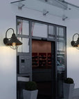 Black Barn Outdoor Wall Light - From Where -