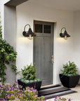 Black Barn Outdoor Wall Light - From Where -