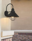 Black Barn Outdoor Wall Light - From Where -