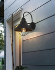 Black Barn Outdoor Wall Light - From Where -