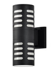 Black Outdoor Armed Sconce - From Where -