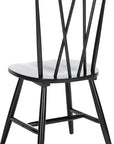 Black Spindle Back Dining Chair (Set of 2) - From Where -