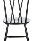 Black Spindle Back Dining Chair (Set of 2) - From Where -