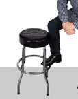 Black/Grey Garage Stool (Chevrolet) - From Where -