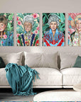 Blanche Devereaux Golden Girls Wall Art - From Where -