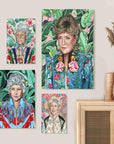Blanche Devereaux Golden Girls Wall Art - From Where -