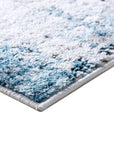 Blue Low - Pile Area Rug - From Where -