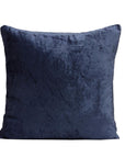 Blue Velvet Euro Pillow - From Where -