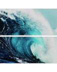 Blue Wave 1 & 2 Painting Set - From Where -