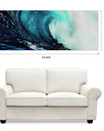Blue Wave 1 & 2 Painting Set - From Where -