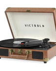 Bluetooth Portable Suitcase Record Player - From Where -