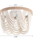 Bohemian Beaded Ceiling Light - From Where -