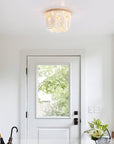 Bohemian Beaded Ceiling Light - From Where -
