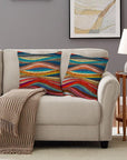 Bohemian Colorful Pillow Covers - From Where -