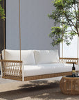 Boho 2 - Seater Rattan Patio Swing - From Where -