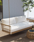 Boho 2 - Seater Rattan Patio Swing - From Where -