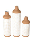 Boho Farmhouse Decorative Vases (Set of 3) - From Where -