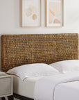 Boho Handwoven Rattan Headboard - From Where -
