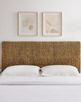 Boho Handwoven Rattan Headboard - From Where -