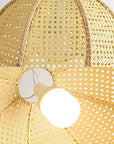 Boho Rattan Art Hanging Chandelier - From Where -