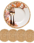 Boho Rattan Placemats (Set of 4) - From Where -